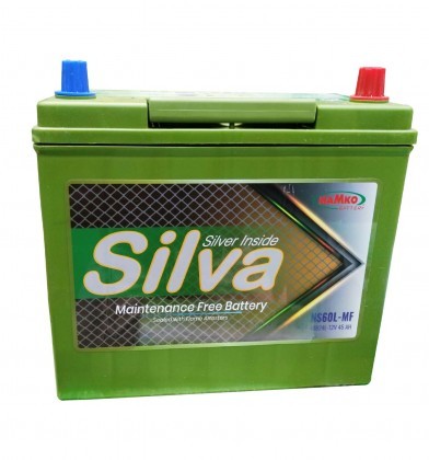 Hamko Car Battery NS60L MF (18M) Silva